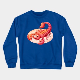 Scorpion Funny Hand Drawn Crewneck Sweatshirt